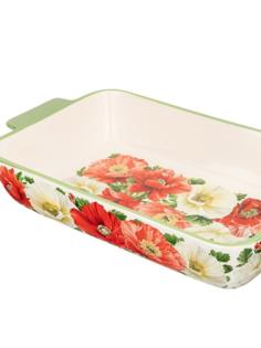 Форма для запекания Peony керамическая 39x22,5x7,5 см No Brand