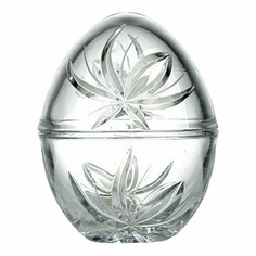 Шкатулка Неман Цветок 11,8x15,7 см прозрачная