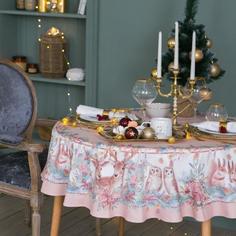 Скатерть Этель Pink magic d=150 см + -3см