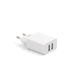 Сетевое зарядное устройство BYZ B35 2xUSB-A 2.1A+кабель (AM-Type-C) 1м белый 23750-B35TW No Brand
