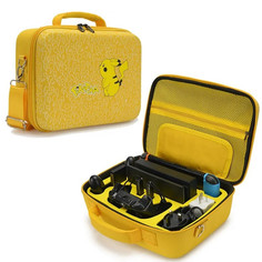 Сумка для консоли и аксессуаров Storage Bag для Nintendo Switch / OLED (Pikachu) Dobe