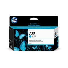 Картридж Cartridge HP 730 для DesignJet T1600/T1700/T2600, 130 мл, голубой