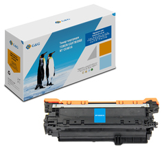 Тонер-картридж для лазерного принтера G&G NT-CE401A () голубой, совместимый