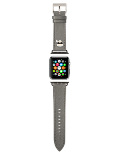Ремешок Karl Lagerfeld для Apple watch 45/44/42 mm, silver