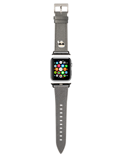 Ремешок Karl Lagerfeld для Apple watch 41/40/38 mm, silver