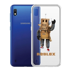 Чехол-накладка Roblox-Мистер Робот для Samsung Galaxy A10 (A105) Krutoff