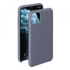 Накладка силикон Deppa Liquid Silicone Case для Apple iPhone 11 Pro , серо-лавандовый