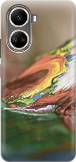 Силиконовый чехол на Huawei nova 10 SE с принтом "Кисть и краска" Gosso Cases
