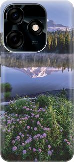 Силиконовый чехол на Tecno Spark 10C "Дымка над горным озером" Gosso Cases