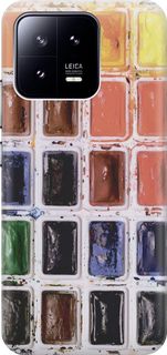 Силиконовый чехол на Xiaomi 13 с принтом "Палитра красок" Gosso Cases