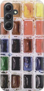Силиконовый чехол на Samsung Galaxy A54 5G "Палитра красок" Gosso Cases