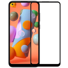 Защитное стекло 3D для Samsung Galaxy M11 (2020), 0.3 мм, черная рамка Deppa