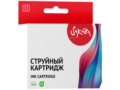 Картридж для струйного принтера SAKURA SI0615B025 (SI0615B025) черный, совместимый