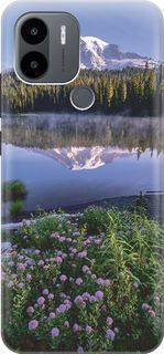 Чехол на Xiaomi Redmi A1+ с принтом "Дымка над горным озером" Gosso Cases