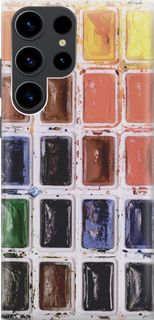 Чехол на Samsung Galaxy S23 Ultra с принтом "Палитра красок" Gosso Cases