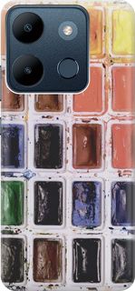 Чехол на Infinix Smart 7/Tecno Spark Go 2023/Pop 7/Pop 7 Pro "Палитра красок" Gosso Cases