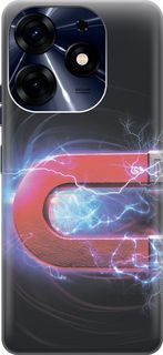 Чехол на Tecno Spark 10 Pro "Южный полюс магнита" Gosso Cases