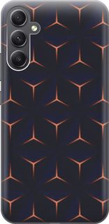 Чехол на Samsung Galaxy A34 5G "Темные пирамиды" Gosso Cases