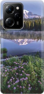 Чехол на Xiaomi Poco X5 Pro 5G с принтом "Дымка над горным озером" Gosso Cases