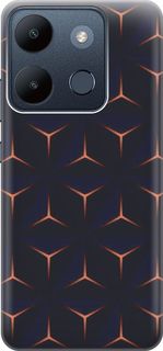 Чехол на Infinix Smart 7/Tecno Spark Go 2023/Pop 7/Pop 7 Pro "Темные пирамиды" Gosso Cases