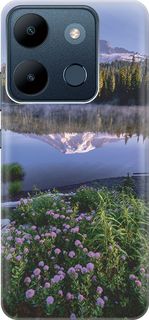 Чехол на Infinix Smart 7/Tecno Spark Go 2023/Pop 7 Pro "Дымка над горным озером" Gosso Cases