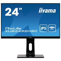 23.8" Монитор IIYAMA ProLite XUB2492HSC-B1 черный 75Hz 1920x1080 IPS
