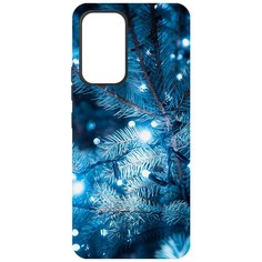 Чехол-накладка Krutoff Софт Кейс Гирлянда для Samsung Galaxy A53 5G (A536) черный