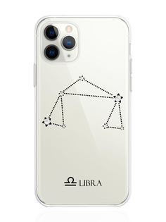 Чехол с инкрустацией кристаллами Lux для iPhone 11 Pro Весы Libra Must Have Case
