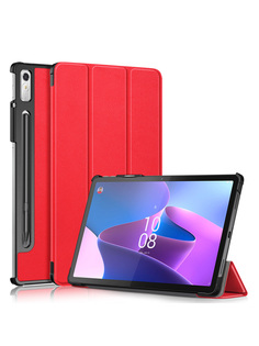 Чехол для Lenovo Tab P11 Pro 2nd Gen 2022 (11.2) с магнитом, красный Zibelino