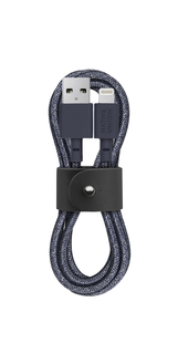 Кабель Зарядный Native Union Belt-Kv-L-Ind-2 Belt Cable, Размер 1,2М., Цвет: Индиго