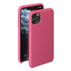 Чехол Deppa Liquid Silicone Case для Apple iPhone 11 Pro Max фуксия картон