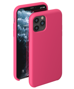 Чехол Deppa Liquid Silicone Case для Apple iPhone 11 Pro фуксия картон