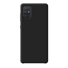 Чехол Deppa Liquid Silicone Case для Samsung Galaxy A71 (2020) черный