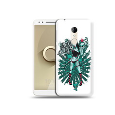 Чехол MyPads Tocco для Alcatel 3 нарисованная девушка в татуировках (PT108234.660.499)