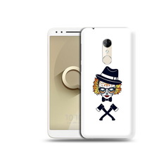 Чехол MyPads Tocco для Alcatel 3 девушка в маске с топорами рисунок (PT108234.660.304)