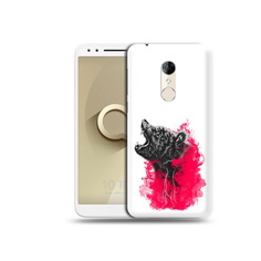 Чехол MyPads Tocco для Alcatel 3 медведь в дымке (PT108234.660.463)