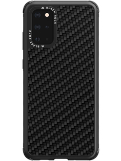 Чехол Robust Case Real Carbon для Samsung Galaxy S20 Plus, черный, 2100RRC02, Black Rock, Deppa