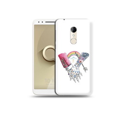 Чехол MyPads Tocco для Alcatel 3 абстракция руки в татуировках (PT108234.660.212)