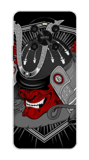 Чехол на Honor X9 4G "Красная маска самурая" Case Place
