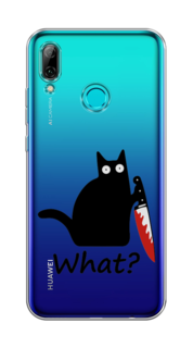 Чехол на Honor 10 Lite "Котик с ножом" Case Place