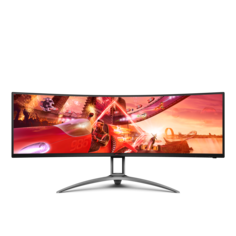 49" Монитор AOC AG493QCX Black 144Hz 3840x1080 VA