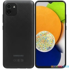 Смартфон Samsung Galaxy A03 4/64Gb Черный SM-A035FZKGSKZ