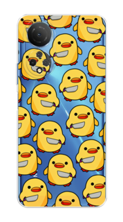 Чехол для Honor X7 2022 "Утка с ножом" Case Place