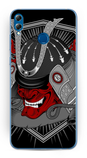 Чехол для Honor 8X "Красная маска самурая" Case Place