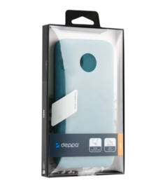 Чехол Deppa Liquid Silicone Pro для Samsung Galaxy A33, синий, картон (88201)