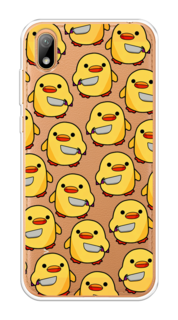Чехол на Huawei Y5 2019 "Утка с ножом" Case Place