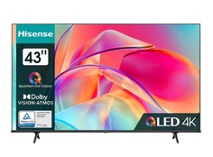 Телевизор Hisense 43E7KQ, 43"(109 см), UHD 4K