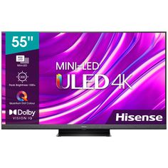Телевизор Hisense 55U8KQ, 55"(139 см), UHD 4K
