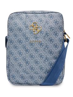 Сумка Guess для планшетов 10" 4G Bag with Big metal logo Blue