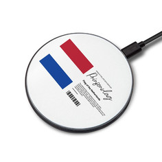 Беспроводное зарядное устройство Dparks Флаг Нидерландов, 10 W белый (CPD-004 )
